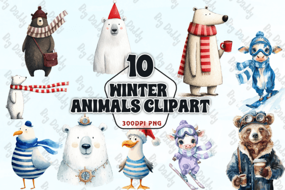 Download Winter Animals PNG - Premium Resources
